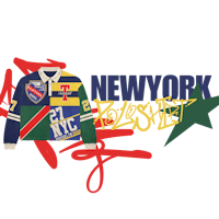 a new york jersey with the words new york roosters on it