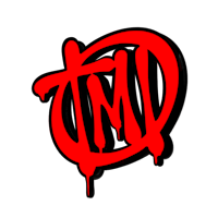 a red logo with the word imt on it